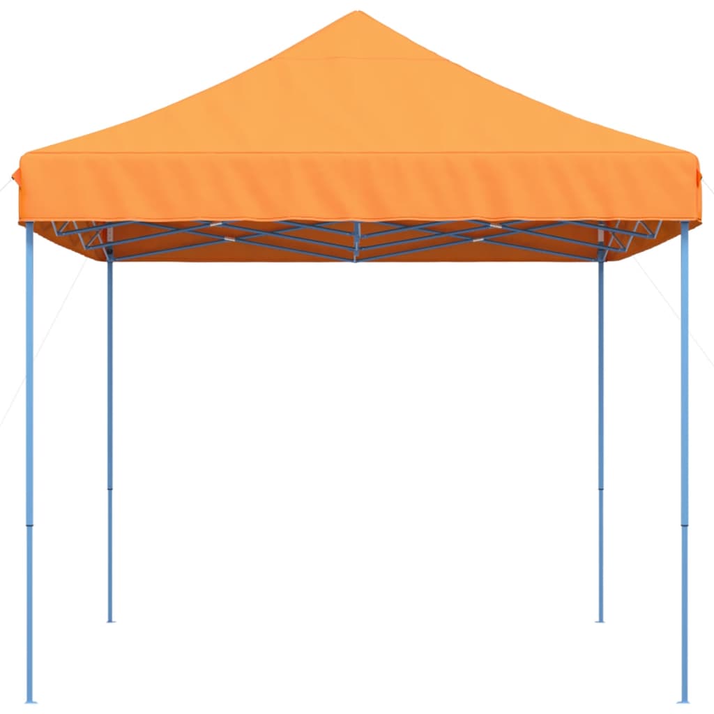 Foldable Party Tent Pop-Up Orange 410x279x315 cm