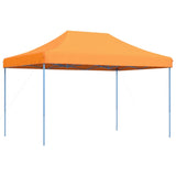 Foldable Party Tent Pop-Up Orange 410x279x315 cm