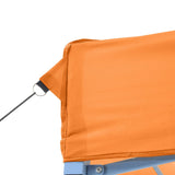 Foldable Party Tent Pop-Up Orange 410x279x315 cm