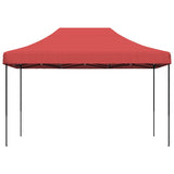 Foldable Party Tent Pop-Up Burgundy 410x279x315 cm