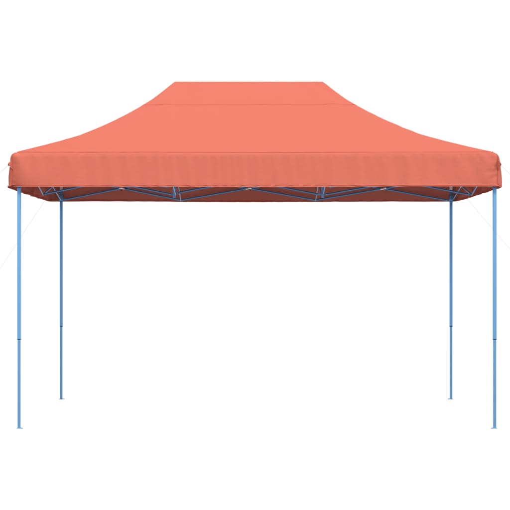 Foldable Party Tent Pop-Up Terracotta 410x279x315 cm