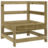 7 Piece Garden Sofa Set Impregnated Wood Pine
