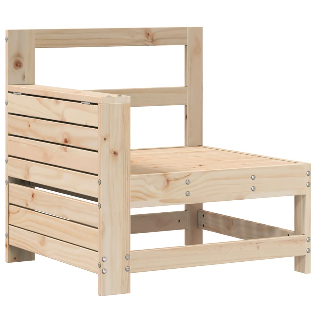 8 Piece Garden Sofa Set Solid Wood Pine