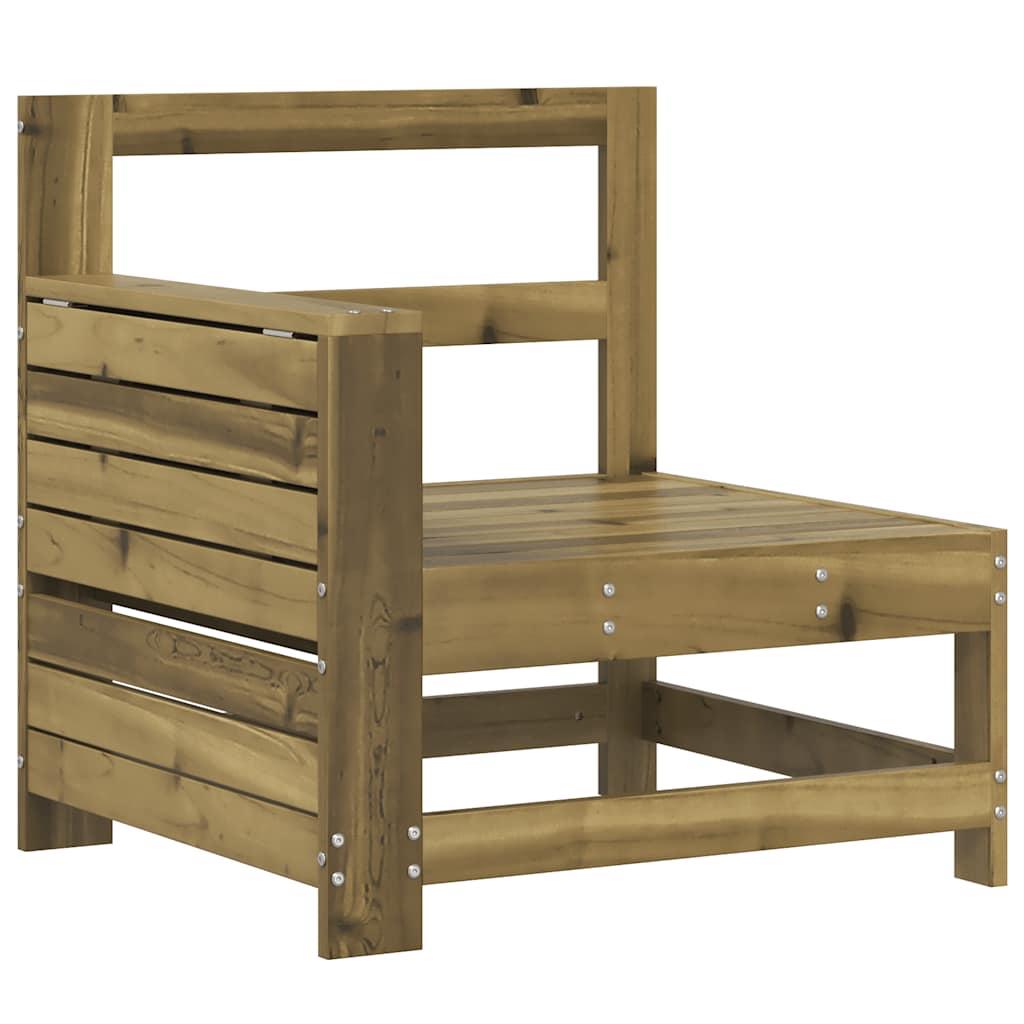 8 Piece Garden Sofa Set Impregnated Wood Pine