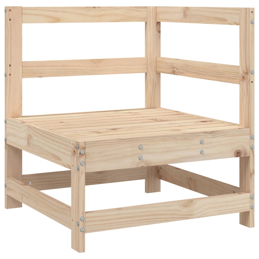 8 Piece Garden Sofa Set Solid Wood Pine