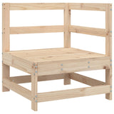 8 Piece Garden Sofa Set Solid Wood Pine