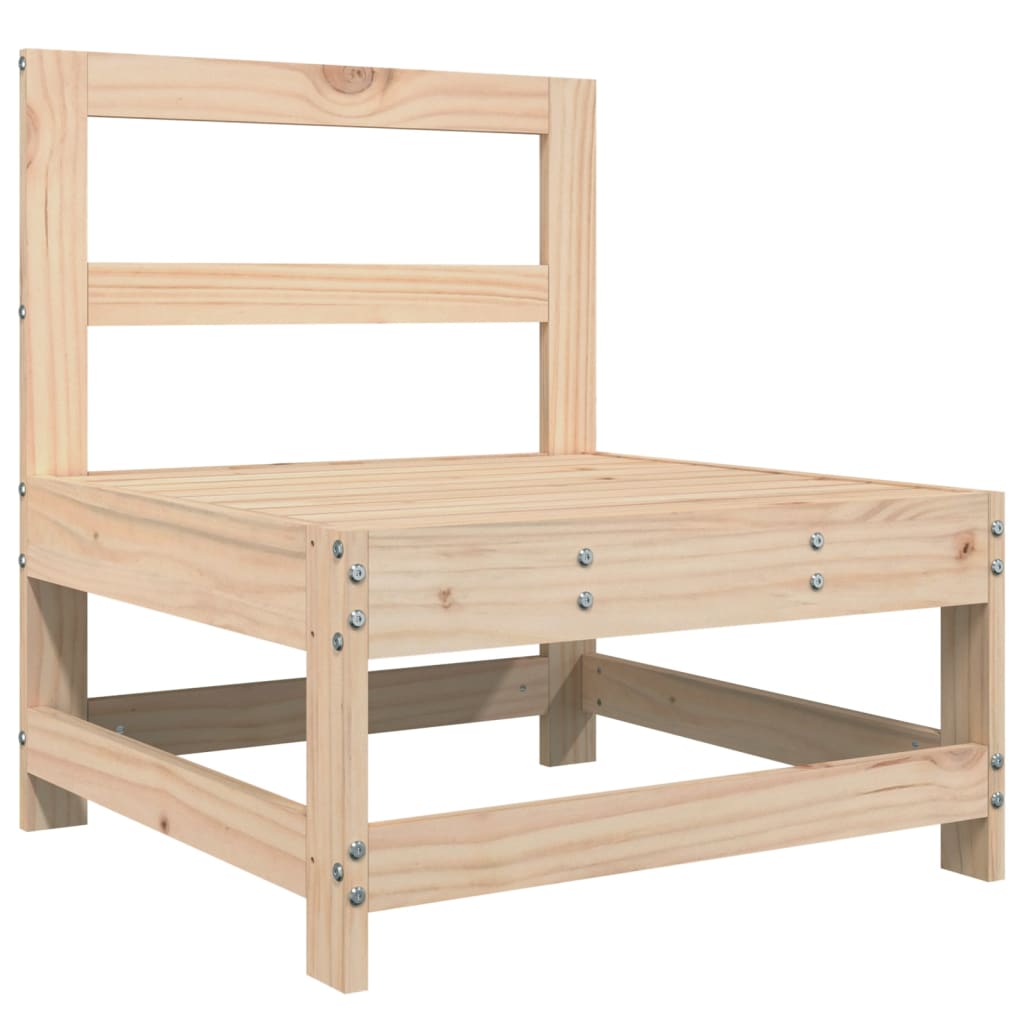 8 Piece Garden Sofa Set Solid Wood Pine