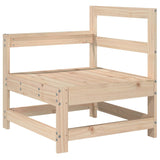 8 Piece Garden Sofa Set Solid Wood Pine