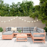 8 Piece Garden Sofa Set Solid Wood Douglas Fir