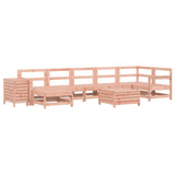 9 Piece Garden Sofa Set Solid Wood Douglas Fir
