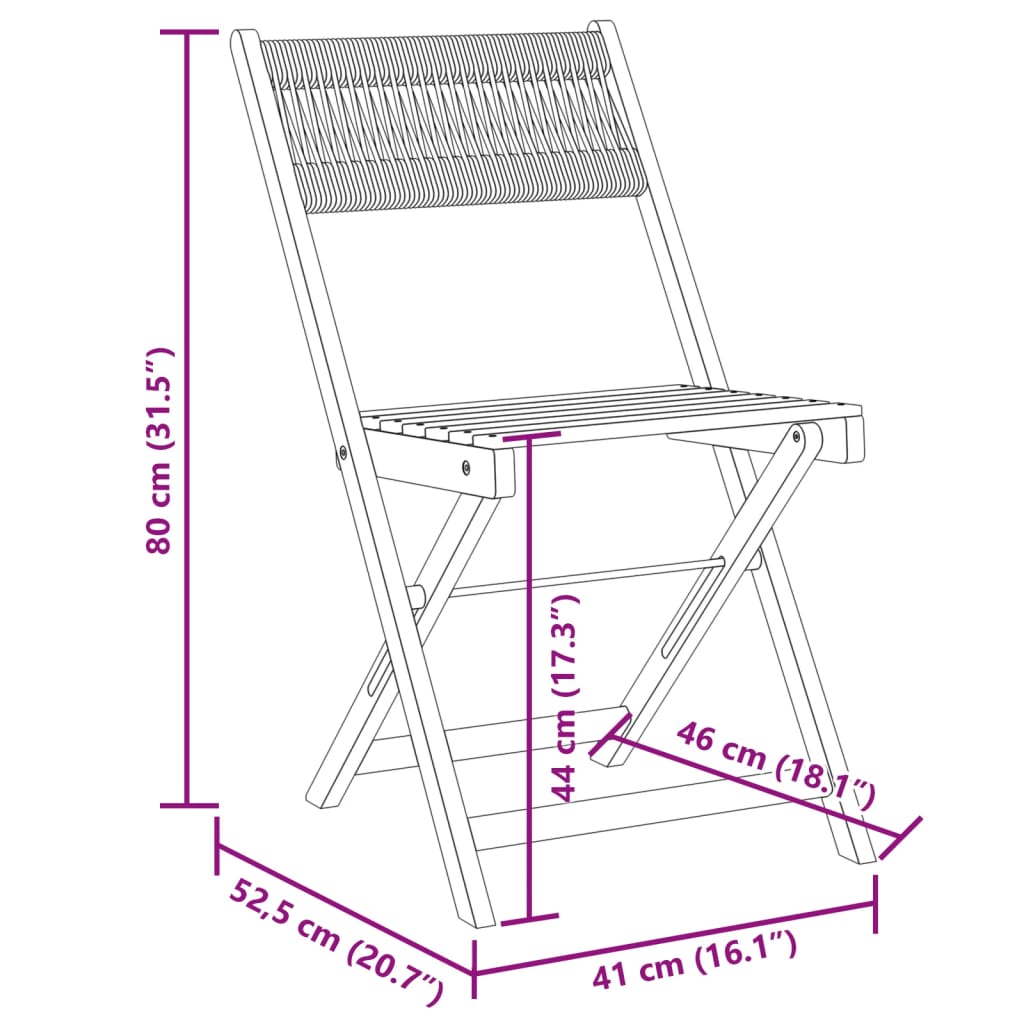 Folding Garden Chairs 8 pcs Beige Solid Wood Acacia