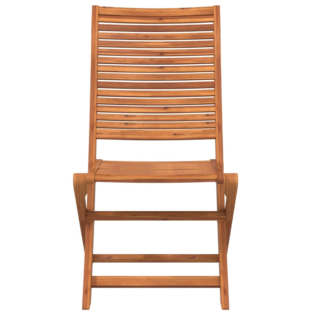 Folding Garden Chairs 8 pcs 51x66x95 cm Solid Wood Acacia