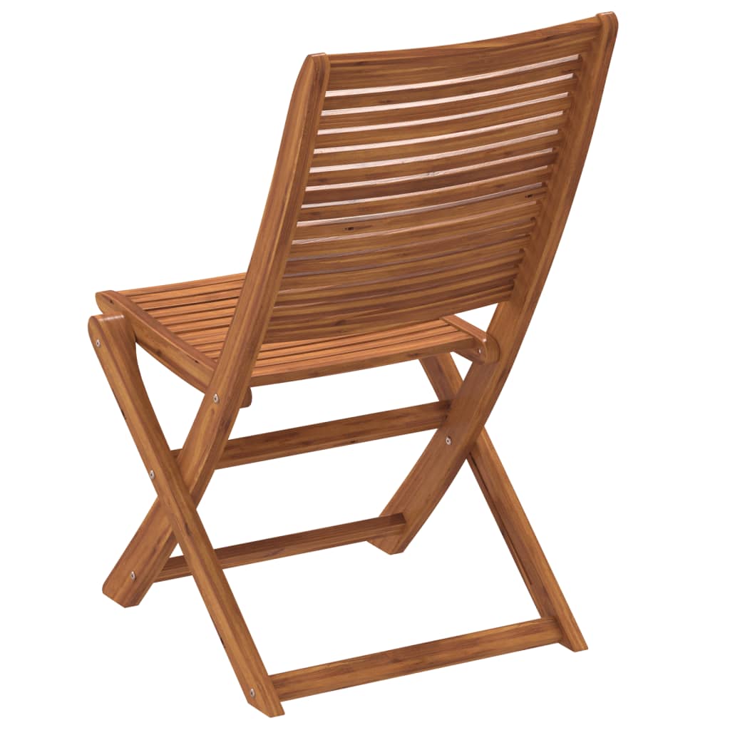 Folding Garden Chairs 8 pcs 51x66x95 cm Solid Wood Acacia