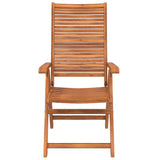 Reclining Garden Chairs 6 pcs 56x72x107 cm Solid Wood Acacia