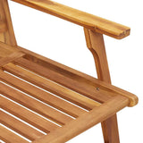 Outdoor Dining Set 3 pcs Brown Solid Acacia wood