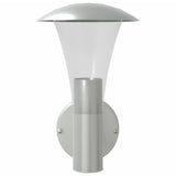 Outdoor Wall Lights 2pcs Silver Stainless Steel