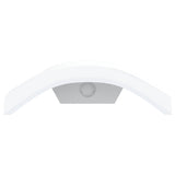 Outdoor LED Wall Lights with Sensors 2pcs White Die-cast Aluminium