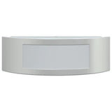 Outdoor Wall Lights 2pcs Silver Stainless Steel