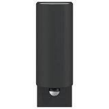 Outdoor Wall Lights with Sensors 2pcs Black Die-cast Aluminium