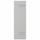 Outdoor Wall Light Silver Stainless Steel