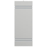 Outdoor Wall Lights 2pcs Silver Stainless Steel