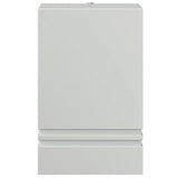 Outdoor Wall Light Silver Stainless Steel