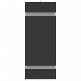 Outdoor Wall Light Black Stainless Steel