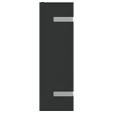 Outdoor Wall Light Black Stainless Steel
