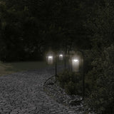 Outdoor Floor Lamp Black 60 cm Stainless Steel