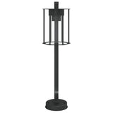 Outdoor Floor Lamp Black 60 cm Stainless Steel