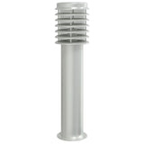 Outdoor Floor Lamp Silver 60 cm Stainless Steel