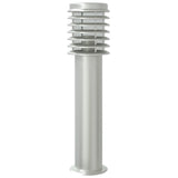 Outdoor Floor Lamp Silver 60 cm Stainless Steel