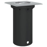 Outdoor Ground Light Square Black 10.5x10.5cm Die-cast Aluminium