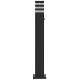Outdoor Floor Lamp with Sensor Black 80 cm Aluminium
