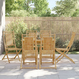 Folding Garden Chairs 6 pcs 46x66x99 cm Bamboo