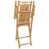Folding Garden Chairs 6 pcs 53x66x99 cm Bamboo