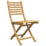 Folding Garden Chairs 4 pcs 43x54x88 cm Bamboo