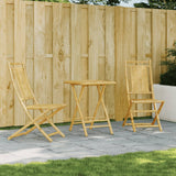 3 Piece Bistro Set Bamboo