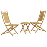 3 Piece Bistro Set Bamboo