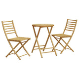 3 Piece Bistro Set Bamboo