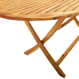 9 Piece Garden Dining Set Solid Wood Acacia and Textilene
