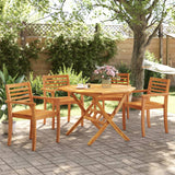 Garden Chairs 4 pcs 59x55x85 cm Solid Wood Acacia