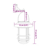 Solar Outdoor Wall Lanterns 4 pcs White