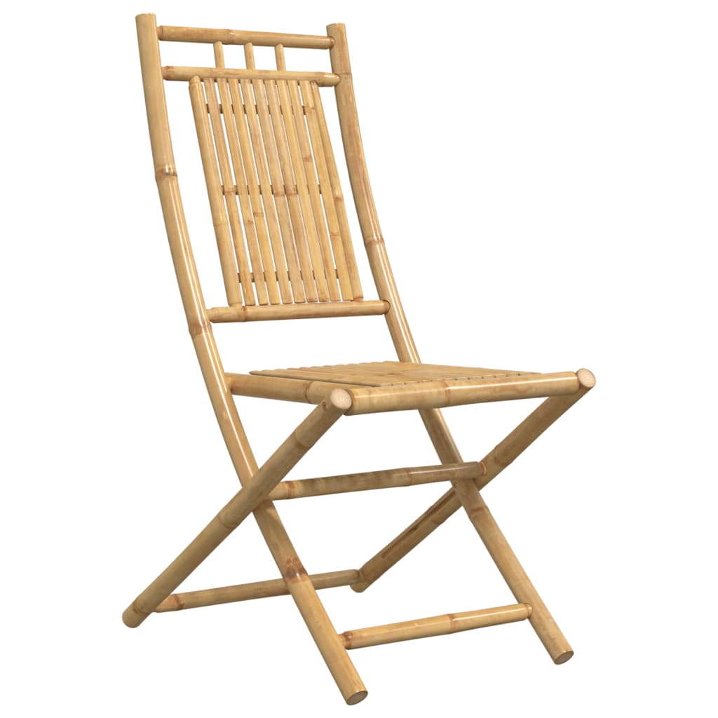 Folding Garden Chairs 2 pcs 46x66x99 cm Bamboo