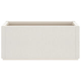 Garden Planter White 80x36x35 cm PP