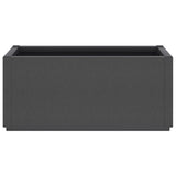 Garden Planter Dark Grey 80x36x35 cm PP