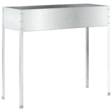 Garden Planter 100.5x40.5x90 cm Weathering Steel