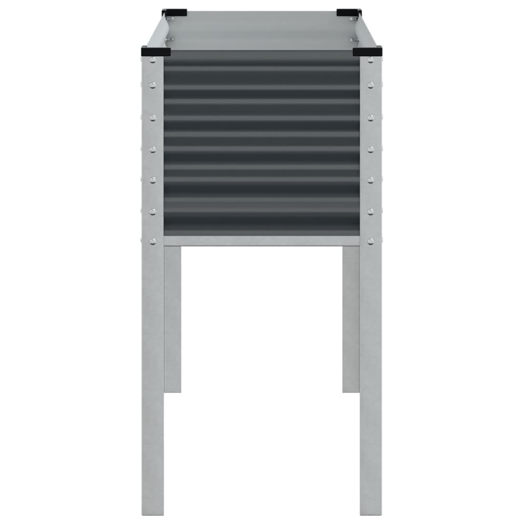 Garden Planter Anthracite 100x45x90 cm Steel