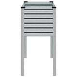 Garden Planter 100x45x90 cm Galvanised Steel