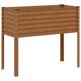 Garden Planter 100x41x90 cm Weathering Steel